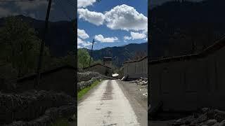 What does a village in the mountainous Svaneti region of Georgia look like?