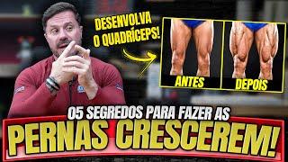 ESSE É O SEGREDO PARA FAZER AS PERNAS CRESCEREM – MASTER CLASS RENATO CARIANI