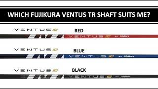 Should you buy a premium after-market driver shaft? Fujikura Ventus Black vs Blue vs Red