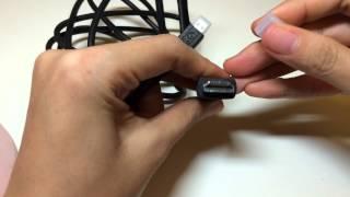 What 3FT Original Genuine LG Micro HDMI Cable looks like?