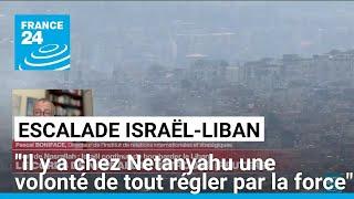 Pascal Boniface : "Il y a chez Netanyahu une volonté de tout régler par la force" • FRANCE 24