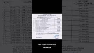 IDOL University of Mumbai offline Internal Exam Timetable March 2023 #mcom #ma #tybcom #tyba #idol