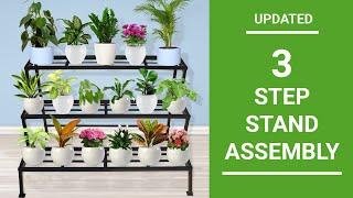 Assembly of TrustBasket 3 Step Stand for Multiple Plants and Pots | Multipurpose | Indoor / Outdoor