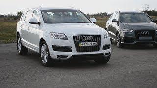 Тест драйв от Коляныча #25 AUDI Q7 Quattro TDI 3 0 (Ауди Q7)