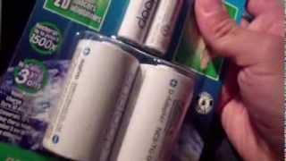 REVIEW SANYO eneloop AA to D Adapters SEC NCS D2AAN by onza04