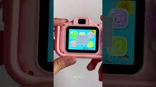 Mini Kids Digital Camera from Temu  #minicamera #temu #asmr #unboxing