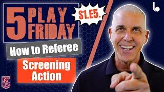 How to referee BASKETBALL SCREENING | Learn to Referee Basketball