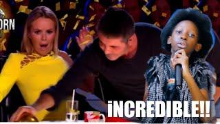 GOLDEN BUZZER:Nina Siri by Israel Mbonyi ,Incredible& Amazing Performences Britain's Got Talent 2024
