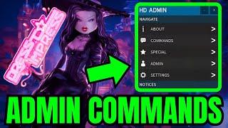 How To Get ADMIN COMMANDS In Dress To Impress Roblox (ONLY WAY)