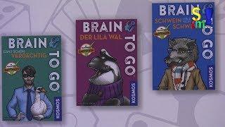 Kurzerklärer BRAIN TO GO - Reihe - Kosmos - Spielwarenmesse 2018 Nürnberg