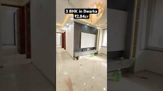 3 BHK Apartments in Dwarka ₹2.84Cr Call 9990884496