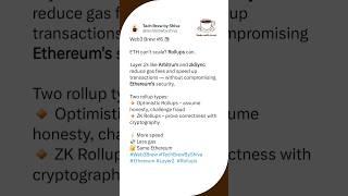 Fix Ethereum gas fees with this | Web3 Brew #6  #shorts