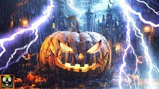 Halloween Thunderstorm Sounds with Heavy Rain, Loud Thunder and Spooky Sound Effects