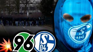 Schalke-Ultras behaupten, dass sich Hannover nicht stellt...