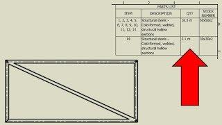 Frame Cut Lists & Good Practice Frame Design/Management |  Autodesk Inventor