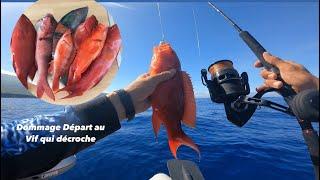 On Pêche avec un MINI Zodiac à l’île de la Réunion - Départ au Vif et montage palangre à l’appât