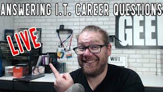 Do You Have I.T. Career Questions?  We have answers!