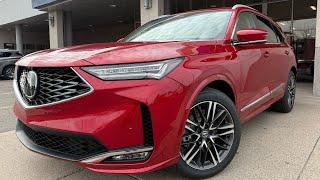 2025 Acura MDX Advance - Performance Red Pearl - Walkaround