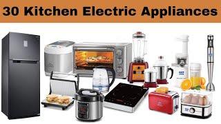 30 Kitchen Electric Appliances | Kitchen Electronic items in English with Pictures