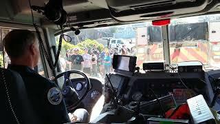 Stefan Dietz takes us for a ride in the fire engine, October 8, 2022