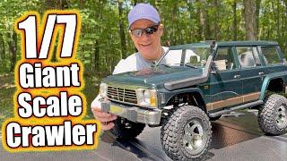 This RC Crawler Is MASSIVE! Rlaarlo TK-07 First Look & Trail Test