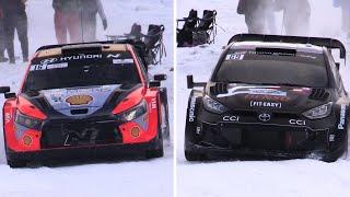 WRC 2025 FIGHT! Rallye Hivernal du Devoluy 2024 - Fourmaux VS Rovanpera