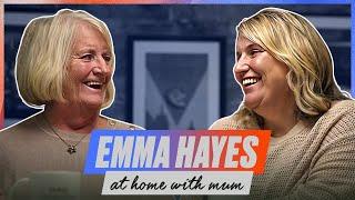 Emma Hayes At Home With Mum