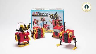 Johnco - 4 in 1 Educational Motorised Robot Kit