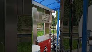 УАЗ Патриот проверяет заправки газом