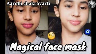 Magical tan removal face mask || Aarohi chakravarti || #youtubeshorts #facemask