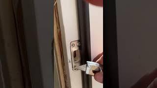 Striker plate align #constructionlife #diy #handyman #tipsandtricks #woodworking #carpentry #door