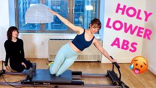 Pilates Reformer Lower Abs and Obliques Workout  Full Body Metro IQ Home Reformer Workout