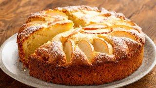 More apples than dough! Super creamy apple pie! Cake in 10 minutes!