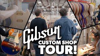 Gibson Custom Shop - Behind the Scenes Tour!