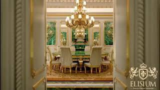 Prestigious Luxury Interior Design with Malachite Green