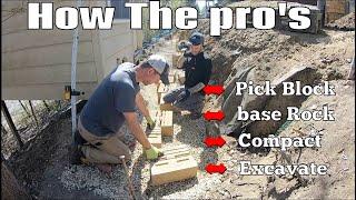 Retaining Walls - Master Series-  steps 1-4