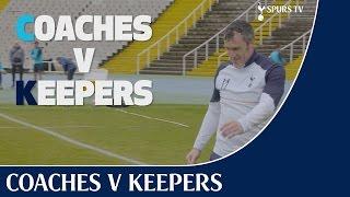 Mauricio and Toni take on the keepers in Barcelona