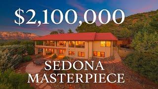 $2.2M Sedona Luxury Living  Panoramic Red Rock Views & STR-Approved Home | Sedona Real Estate