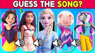  Guess the Song! Are you Disney fan? | SING: THRILLER, Moana 2, Sonic