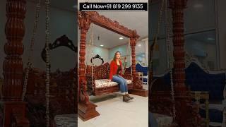 Indian Wooden Jhula Swing | Home Makeover with amazing Swing design