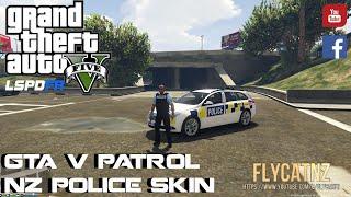 GTA V LSPD:FR  Patrol#1 (NZ Police Skins)