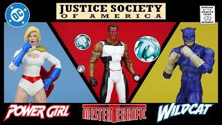 McFarlane Toys  DC Multiverse PowerGirl WildCat and Mister Terrific