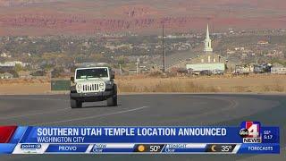 Washington County temple location announced