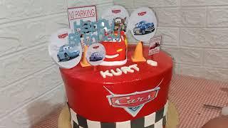 THE CARS CAKE DESIGN, BOILED ICING, CHOCHON CAKES