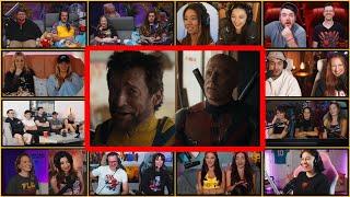 YouTubers React To Deadpool & Wolverine Diner Scene | Deadpool And Wolverine Movie Reaction Mashup