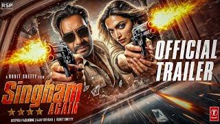 SINGHAM AGAIN : OFFICIAL TRAILER | Ajay,Ranveer,Akshay,Arjun,Kareena,Deepika| Rohit Shetty | Concept