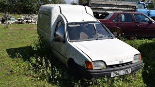 Starting 1992 Ford Fiesta Courier After 6 Years (1080p)