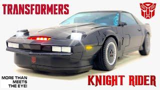 WOW! Transformers X Knight Rider AGENT KNIGHT Crossover K.I.T.T. Review