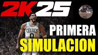 PRIMERAS SIMULACIONES NBA 2K25 Maxiytbasket  TODO MUY LOCO  Celtics y 76ers   Bulls  Mavs 