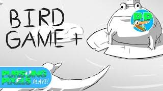 Minimalist Black & White 3D Dodge 'em Up Adventure // Let's Play Bird Game +